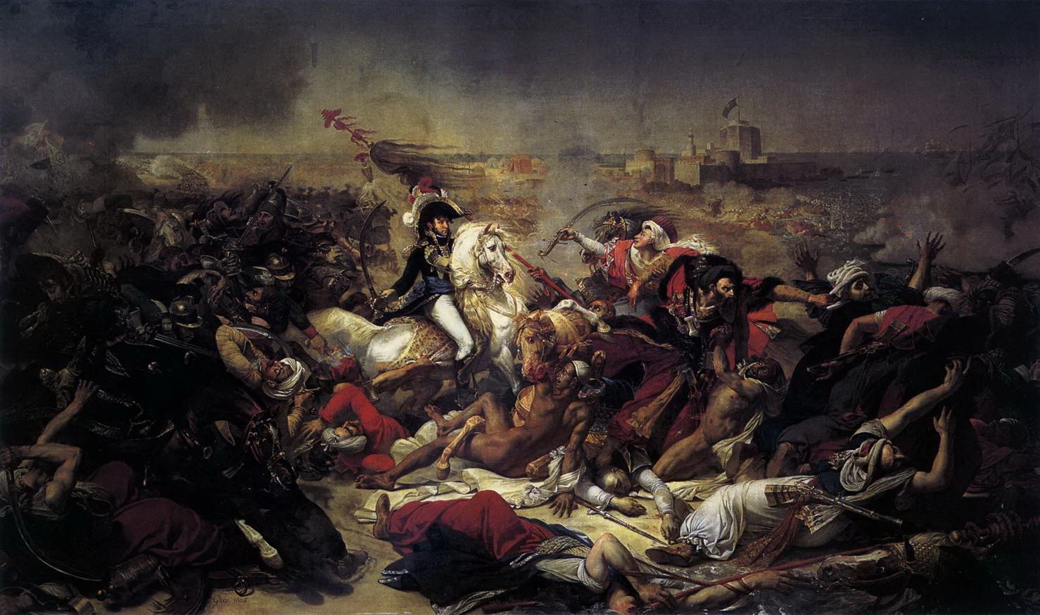  9-La battaglia di Abukir-Musée National du Château, Versailles 